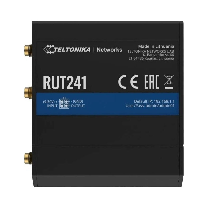 4G LTE ACCESS POINT +ROUTER RUT241 2.4 GHz 300 Mb/s Teltonika