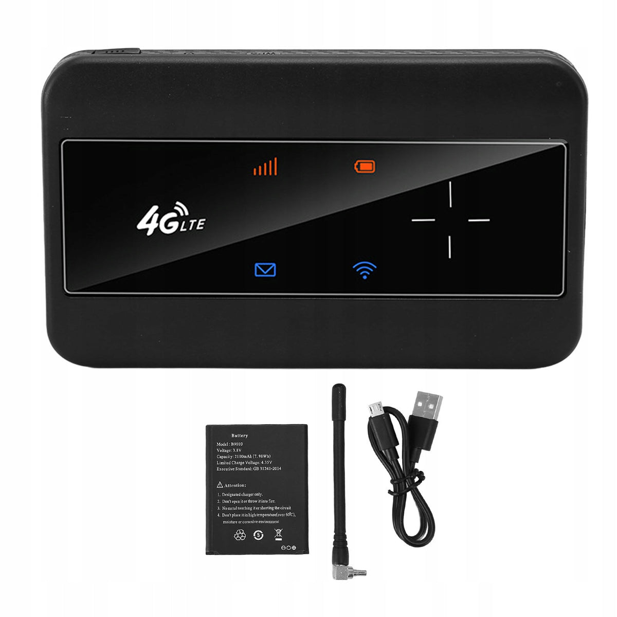 4G LTE MIFI router with antenna 10 users sharing NN card