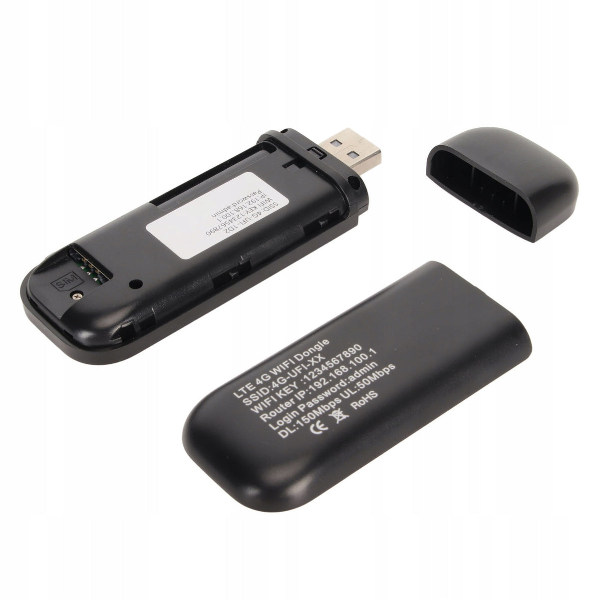 4G LTE PORTABLE ROUTER FOR SIM CARD 2.4GHZ 150 MBPS USB WIFI Packaging status original