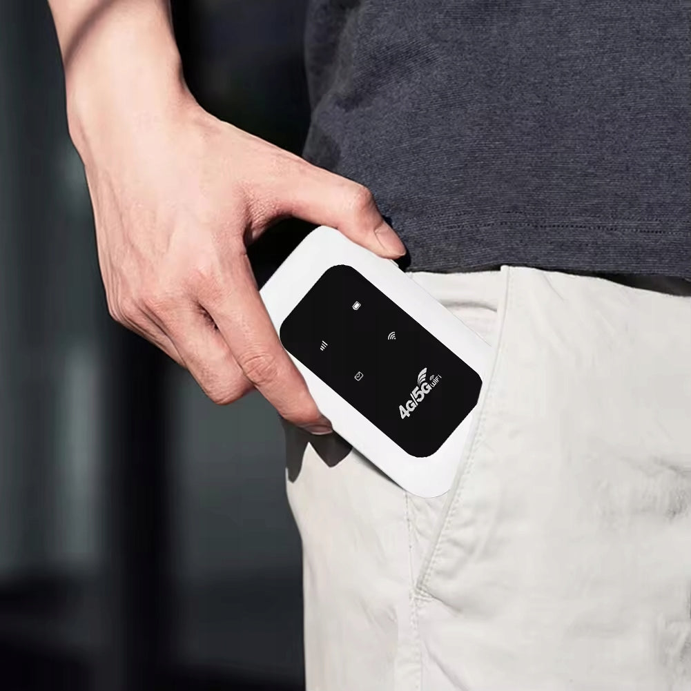 4G LTE TO SIM PORTABLE ROUTER WITH WIFI WHITE FOR MOBILE MOTORHOME Packaging status original