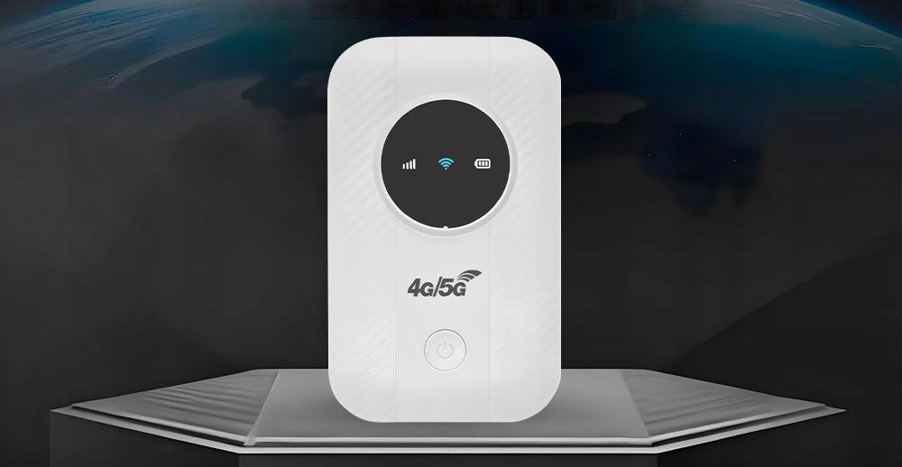 4G LTE WIFI ROUTER WITH SIM CARD PORTABLE MODEM FOR 10 MOBILE DEVICES Model 6942323739585