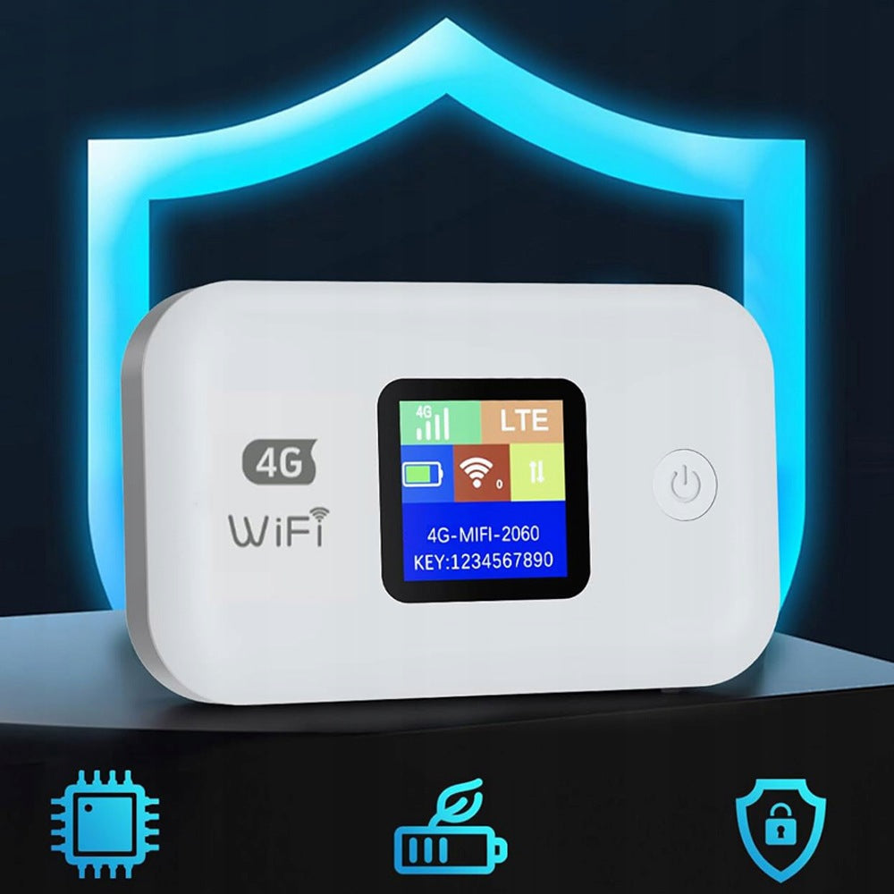 4G LTE WiFi 150Mbps Portable Mobile WiFi Router for Travel and Work BEDEE Packaging status original