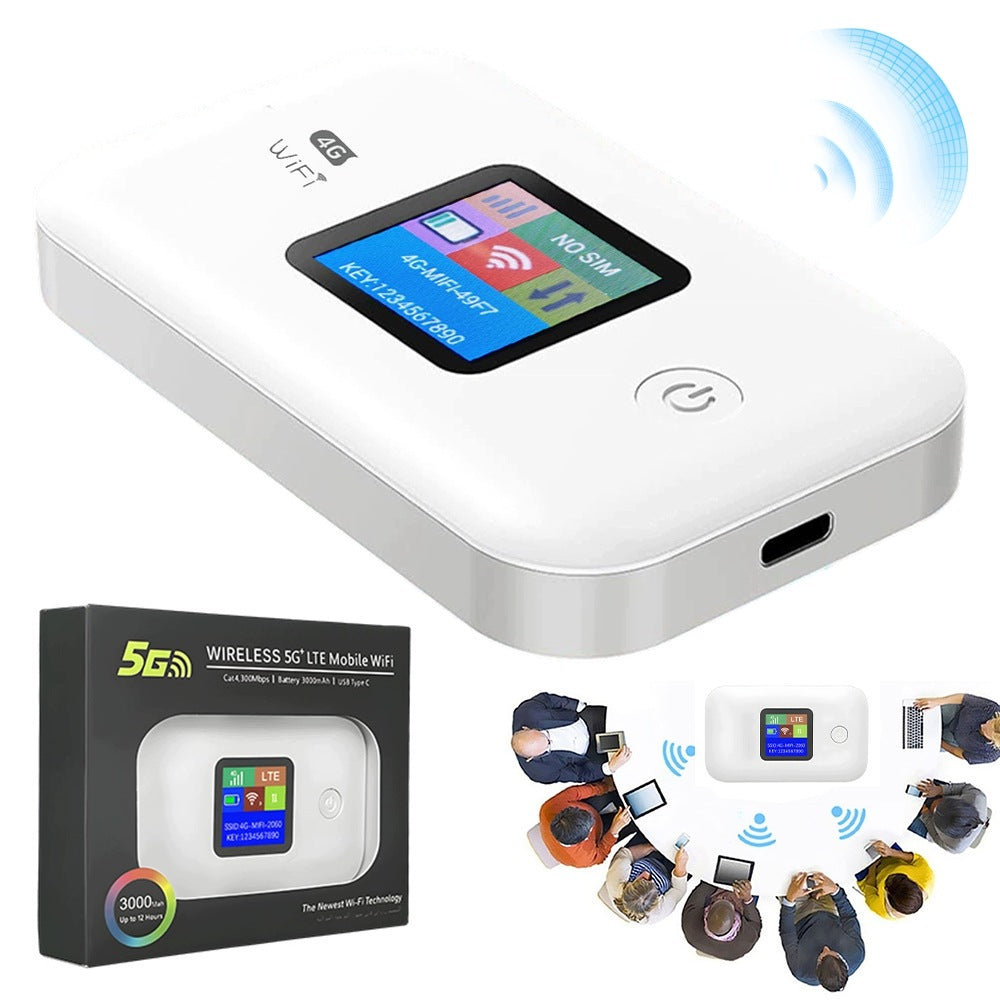 4G LTE WiFi Router for SIM Card Portable Hotspot Internet 150Mbps