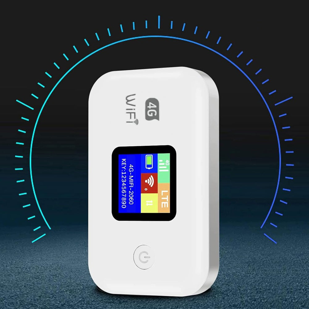 4G Portable Mobile WiFi Router 150Mbps LTE WiFi SIM With 3000mAh Screen Packaging status original