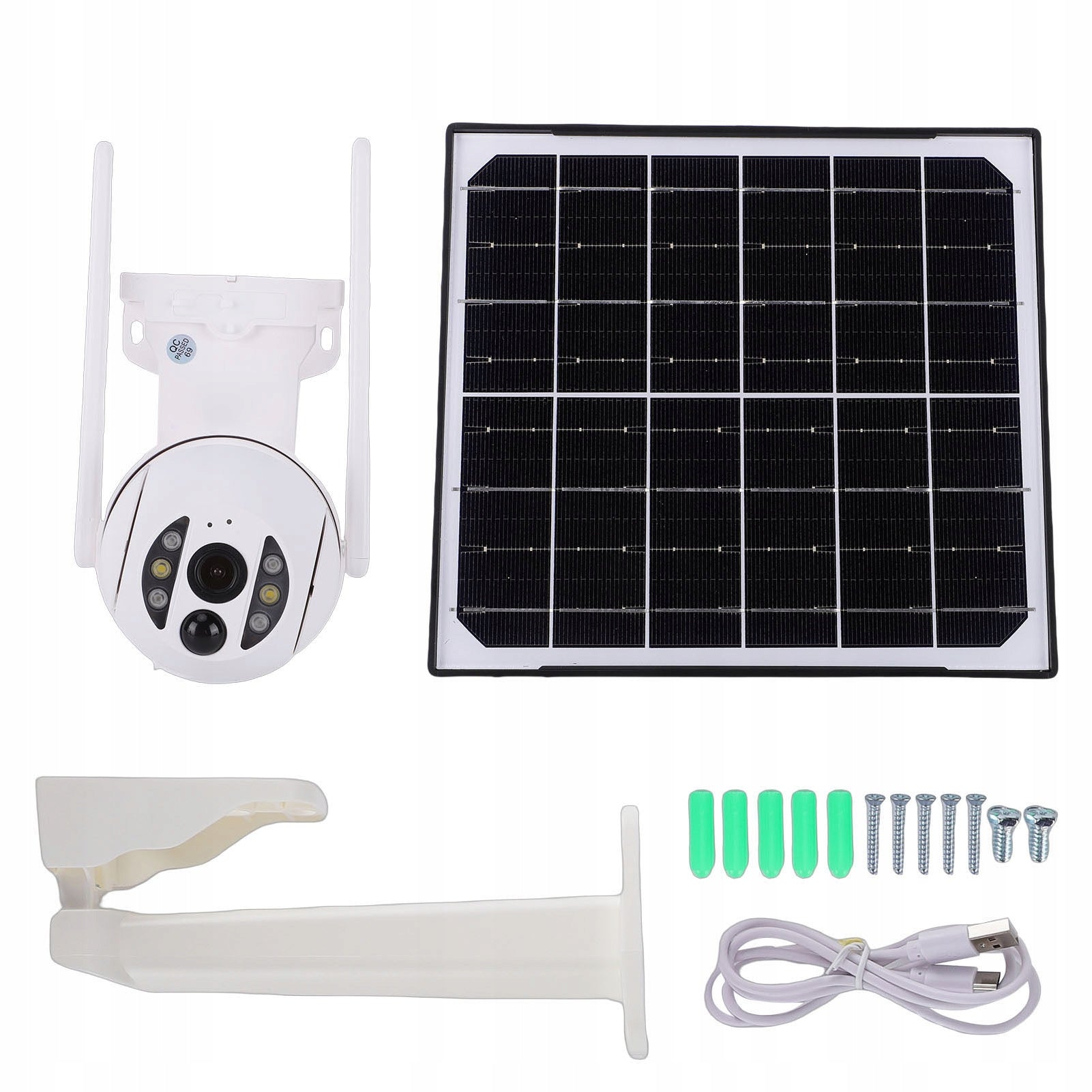 4G Security Camera Horizontal Rotation 355° Vertical Tilt ZS Model 0931JCWU