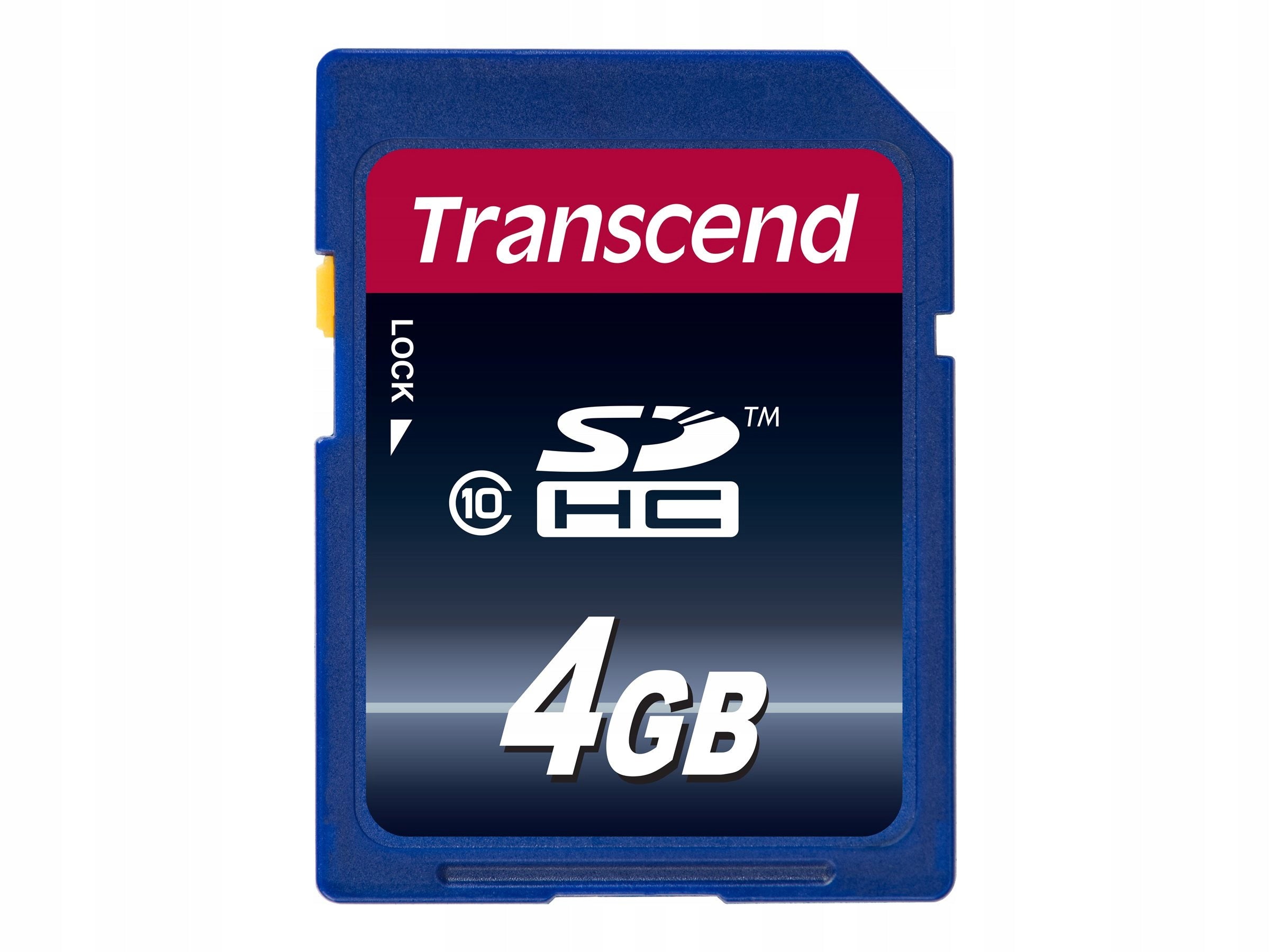 4GB Class 10 Transcend TS4GSDHC10 SDHC Memory Card Manufacturer Transcend