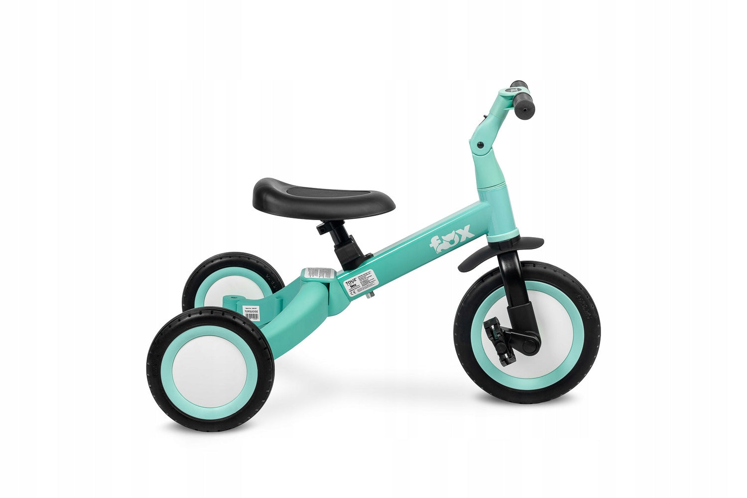 4IN1 BALANCE BIKE TRICYCLE FOR CHILDREN RIDER WALKER CHILDREN'S BIKE Color blue