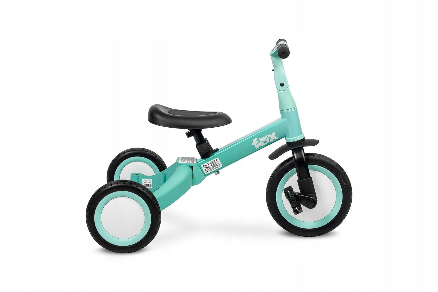 4IN1 BALANCE BIKE TRICYCLE FOR CHILDREN RIDER WALKER CHILDREN'S BIKE Model Fox