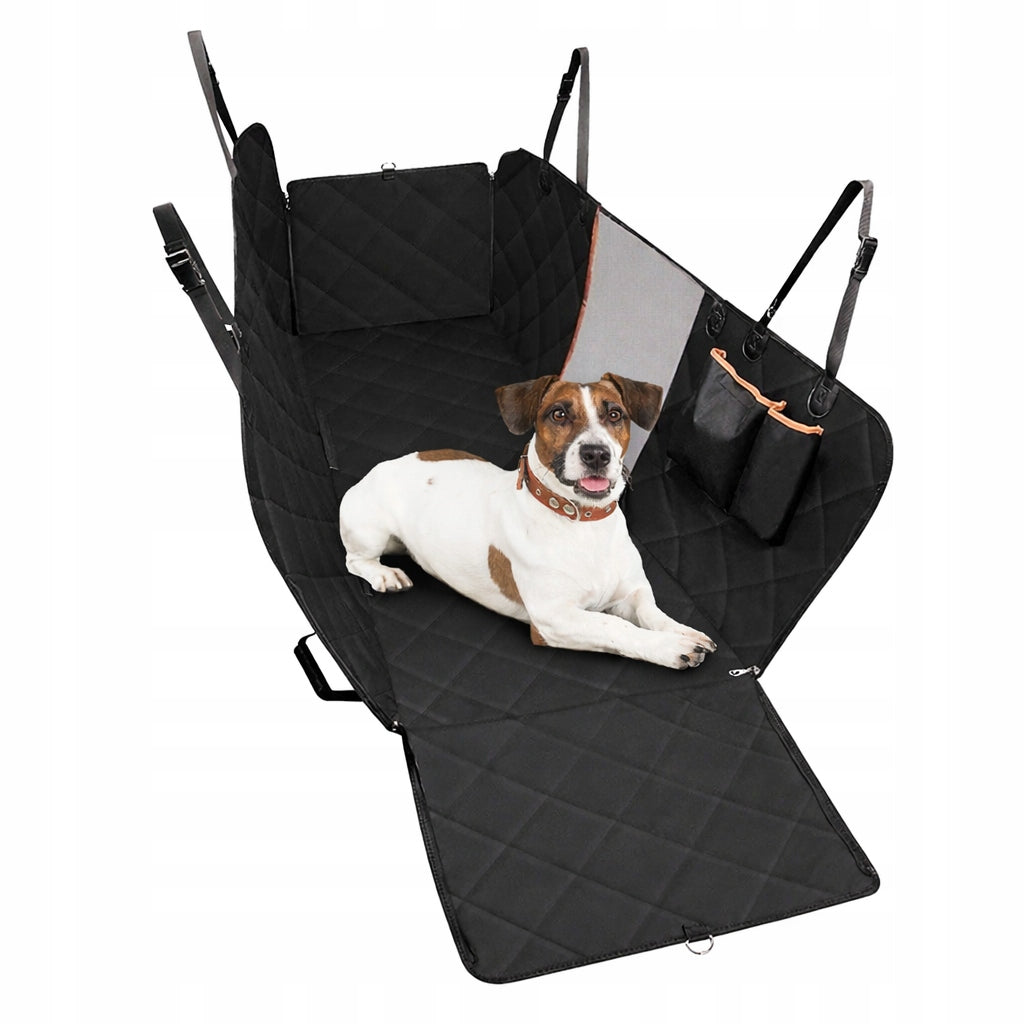4IN1 DOG CAR MAT UNIVERSAL SEAT COUCH TRUNK BLACK Packaging status original