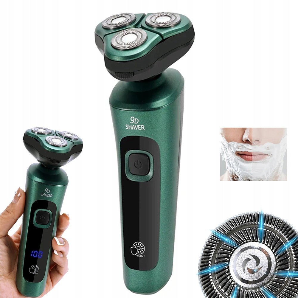 4IN1 ELECTRIC SHAVER MALE BEARD TRIMMER CHARGING USB WATER WASHING