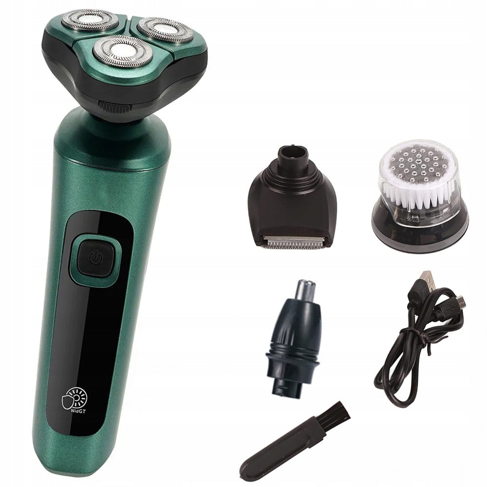 4IN1 ELECTRIC SHAVER MALE BEARD TRIMMER CHARGING USB WATER WASHING