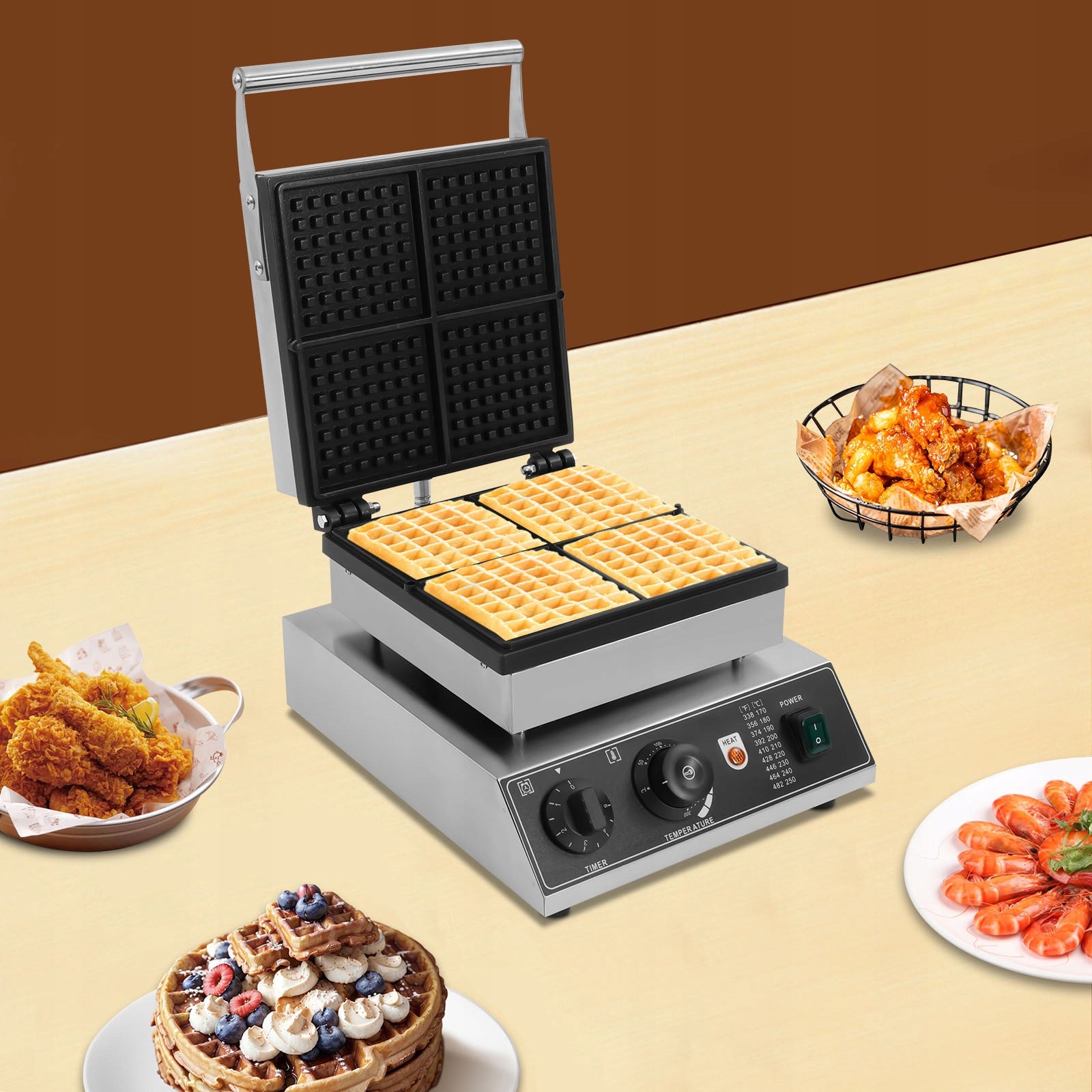 4IN1 PROFESSIONAL WAFFLE IRON 2000W Brand no brand
