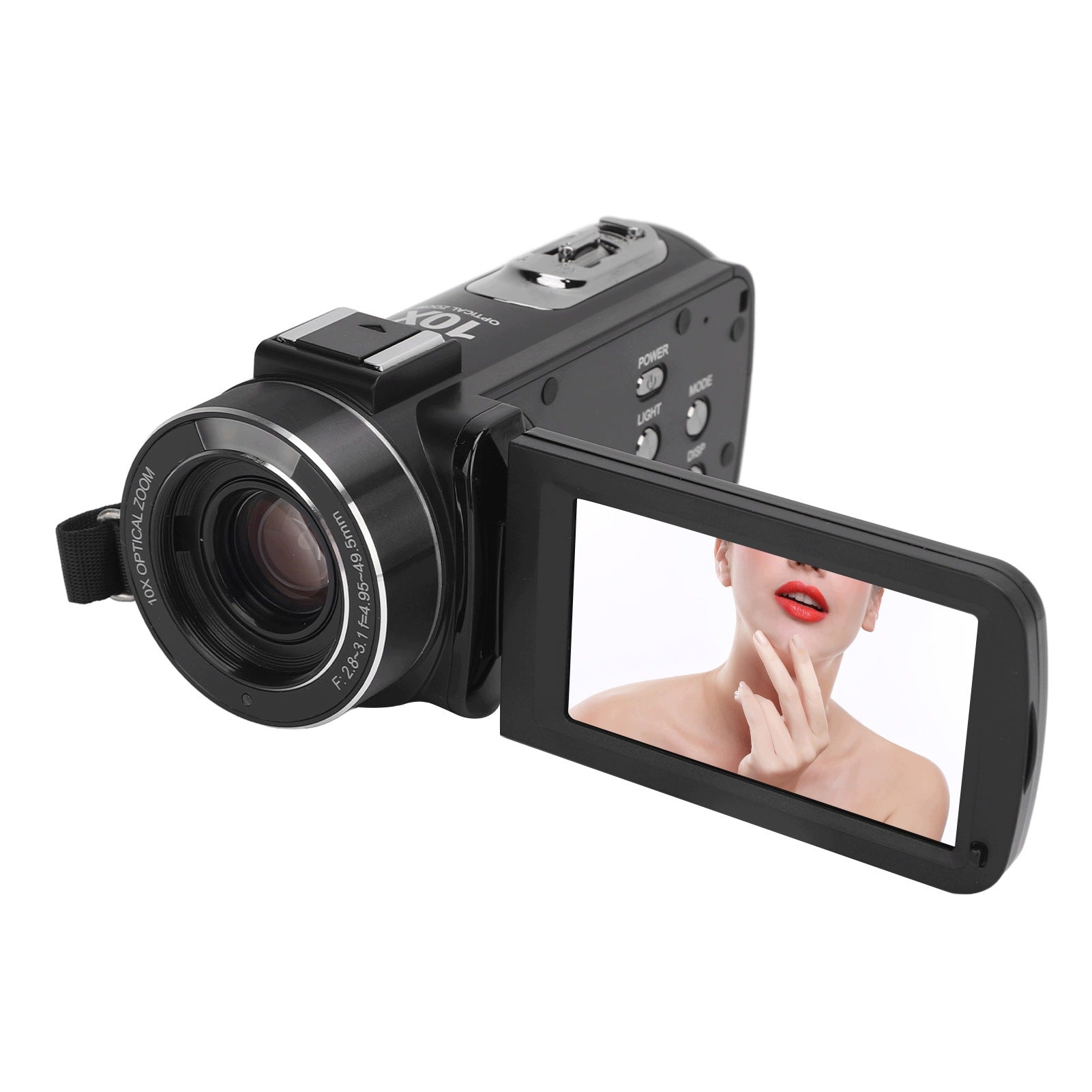 4K 300CMP Digital Camera 10x Optical Zoom 180 Rotary, 5A