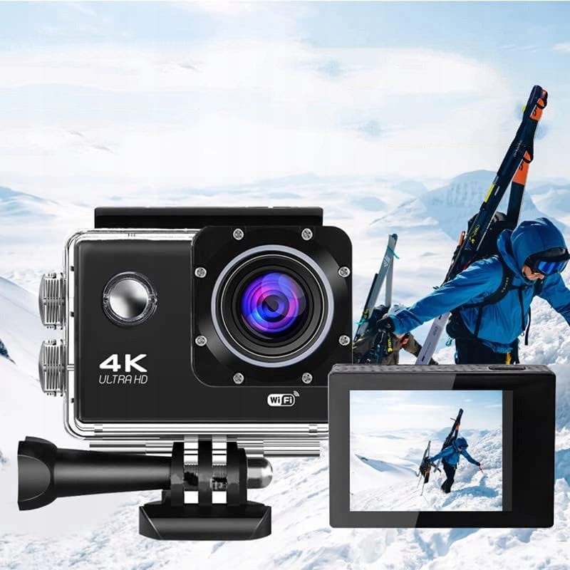 4K 30FPS SPORTS CAMERA, WIFI CAMERA, SET WATERPROOF CAMERA GIFT Brand no brand