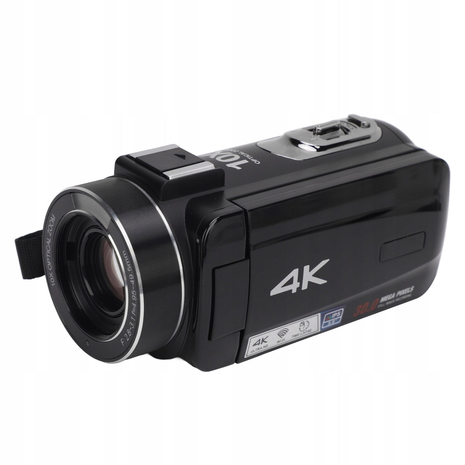 4K 3MP Digital Camera 10x 180° Optical Zoom Rotating 3 Inch Y9 Brand no brand
