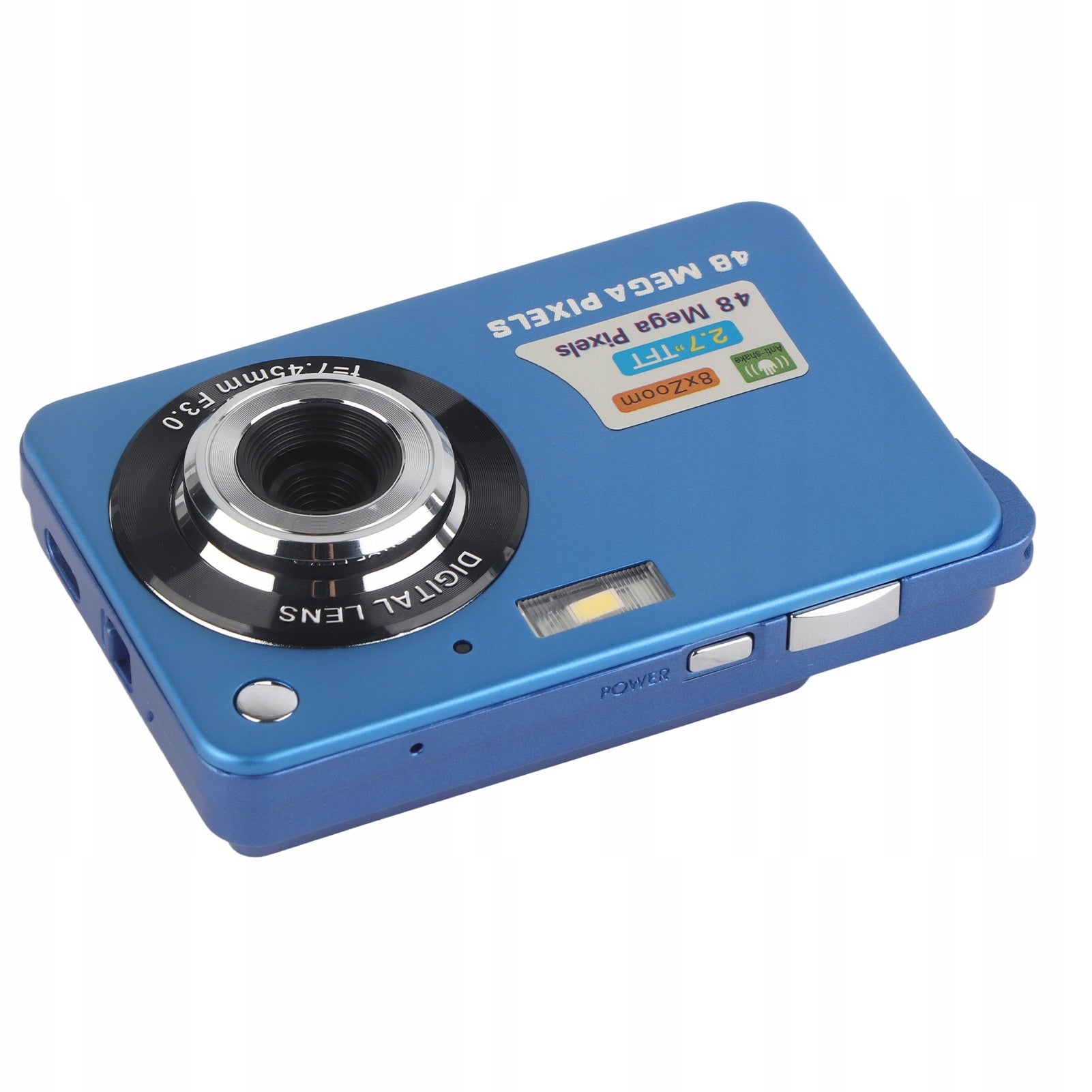 4K 48 MP Digital Camera 2,7 Inch LCD Display 8x Zoom Anti Y2 c1 Batteries included no