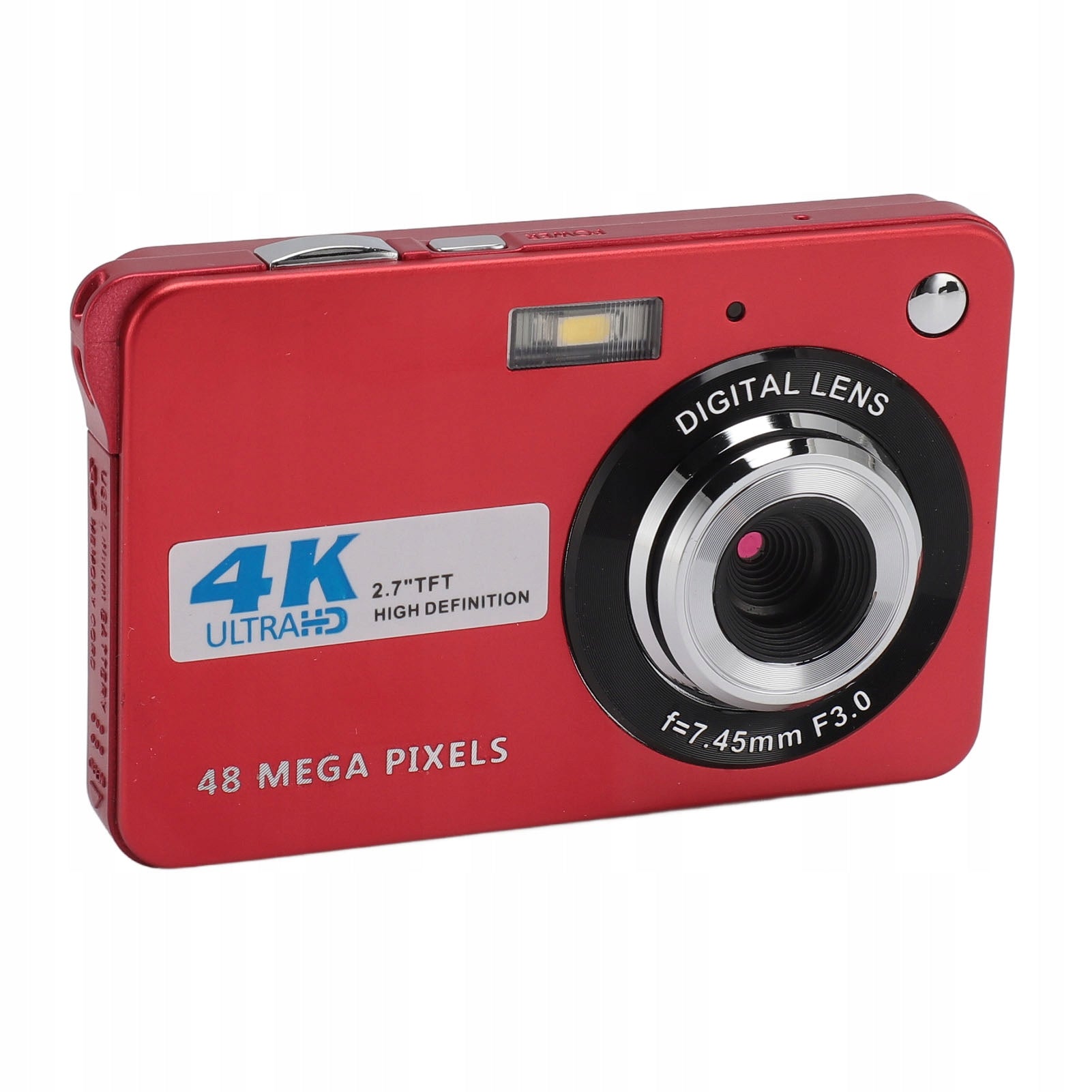 4K 48 MP HD Digital Camera 2,7 Inch Screen 8x Zoom Autofocus 1L