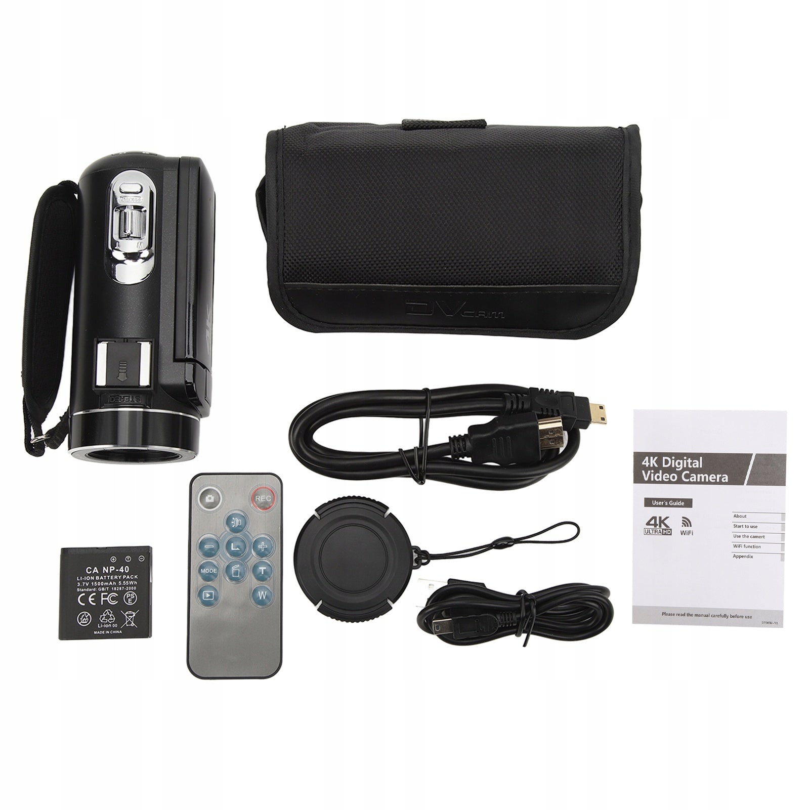 4K 48 MP Video Camera 3,0 Inch Touch Screen 18x Zoom 7H Brand no brand