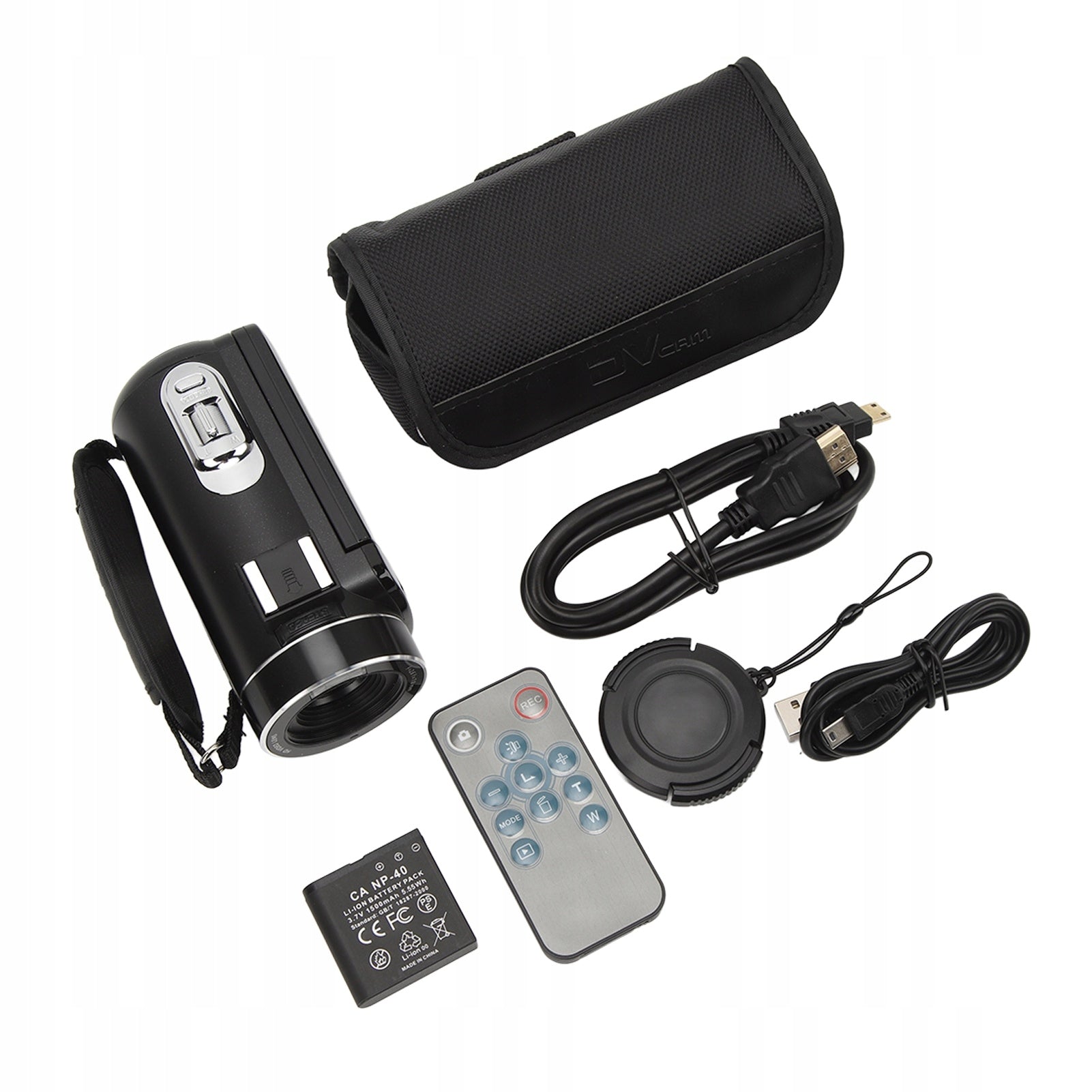 4K 48 MP Video Camera 3,0 Inch Touch Screen 18x Zoom 7H