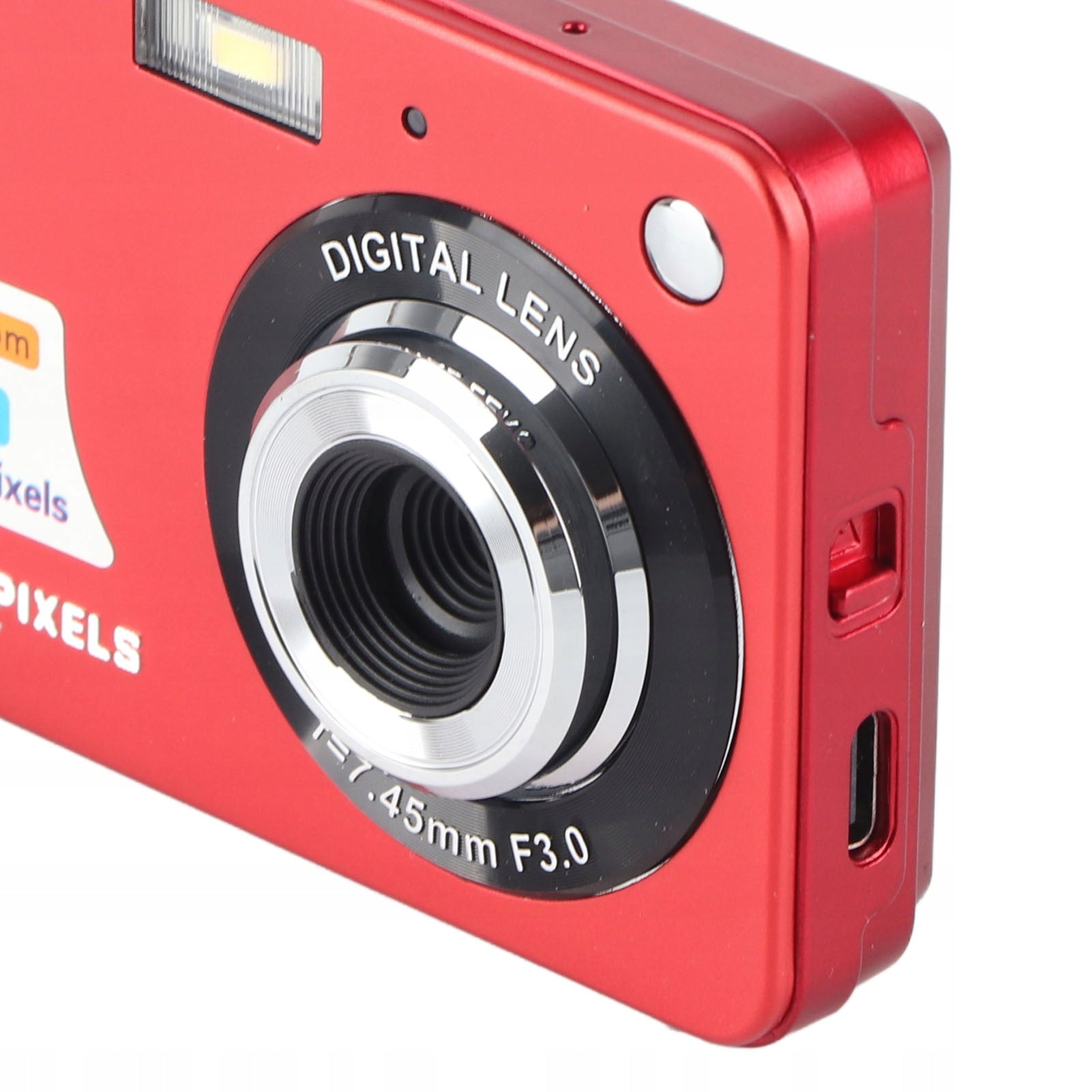 4K 48 MP digital camera with shock protection and 2U