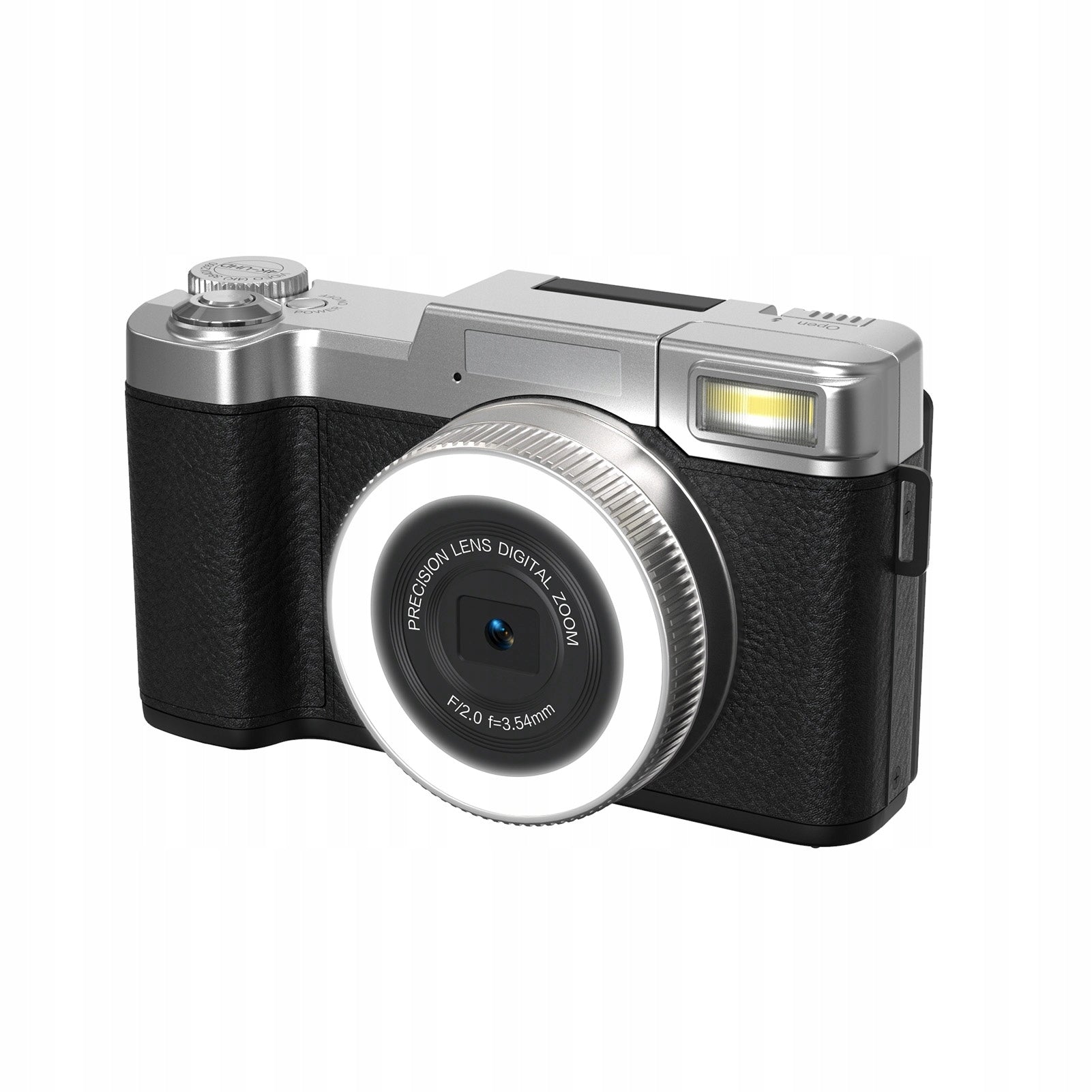 4K 48MP 18x Zoom Digital Camera Resolution QB Size