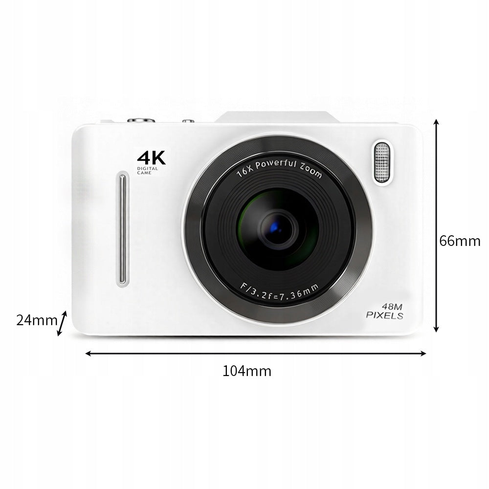 4K 48MP DIGITAL CAMERA MACRO ZOOM MODE 16X LIGHTWEIGHT COMPACT WITH 32GB CARD Manufacturer code 6909361563053