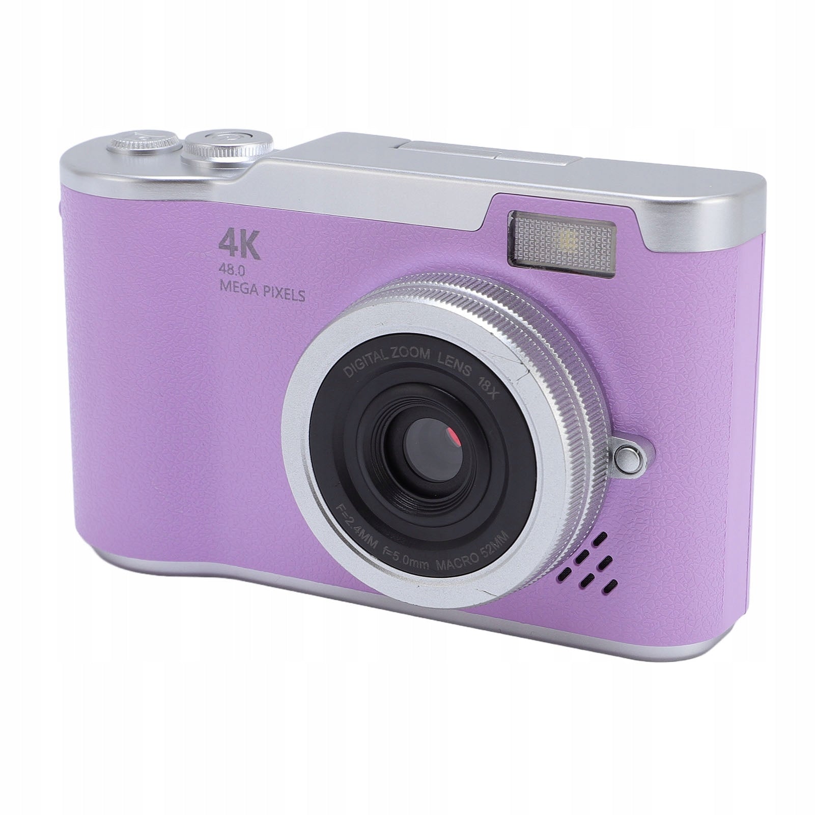 4K 48MP Digital Camera 18x Zoom Auto Focus 2,4 Inch 7F Screen