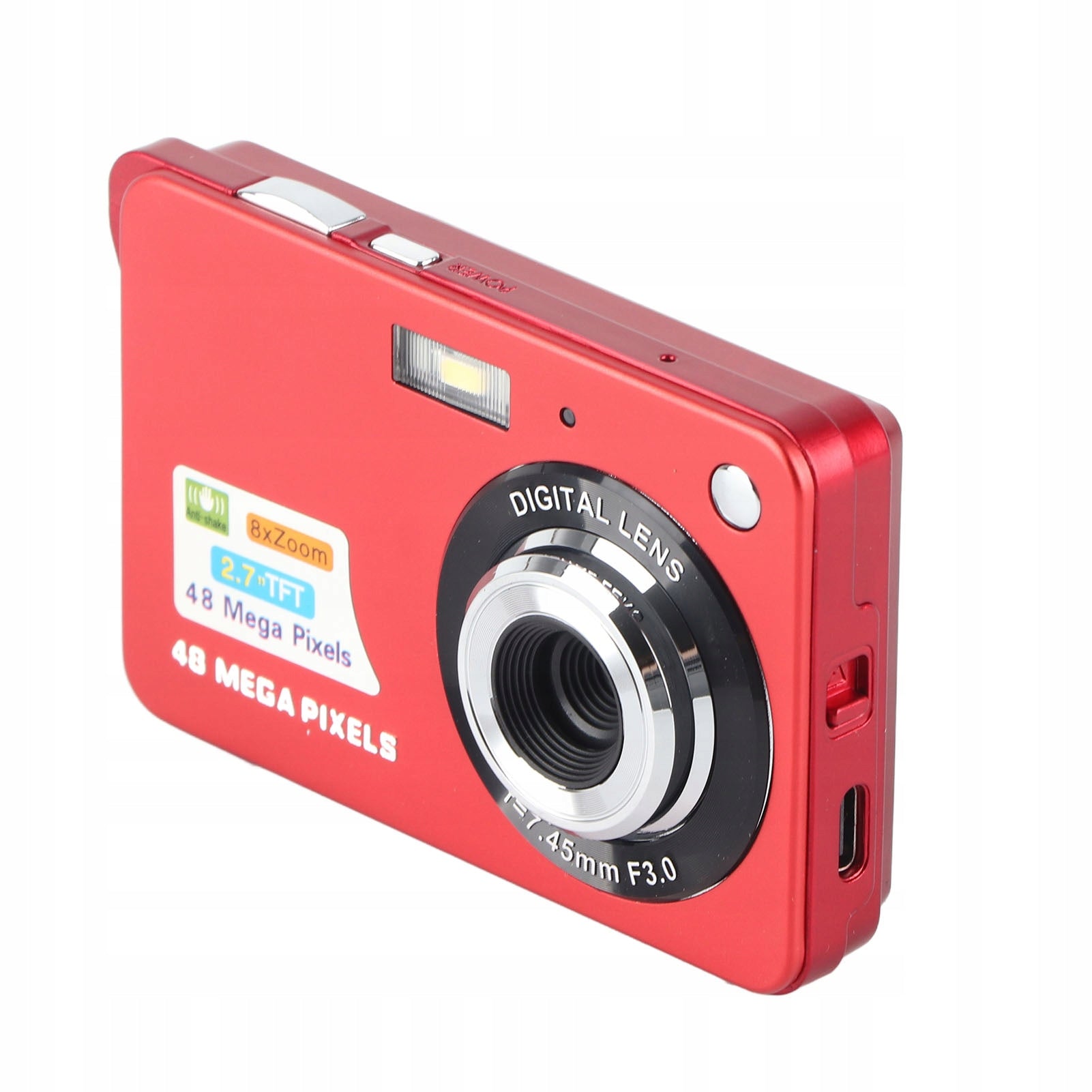 4K 48MP digital camera with shock protection and QM Brand no brand