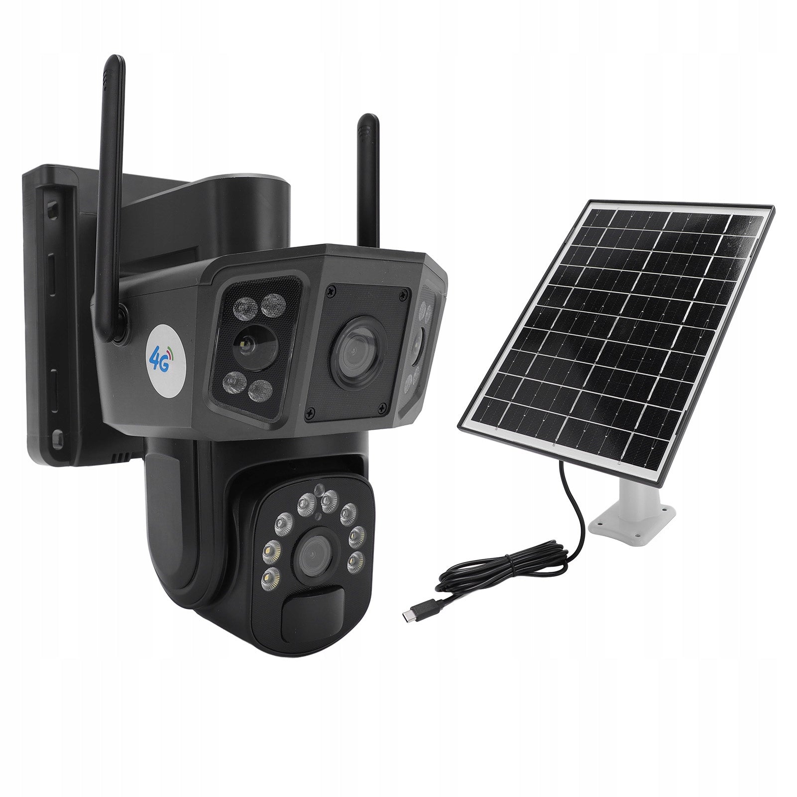 4K 4G 8MP HD Security Cameras Solar Powered CO