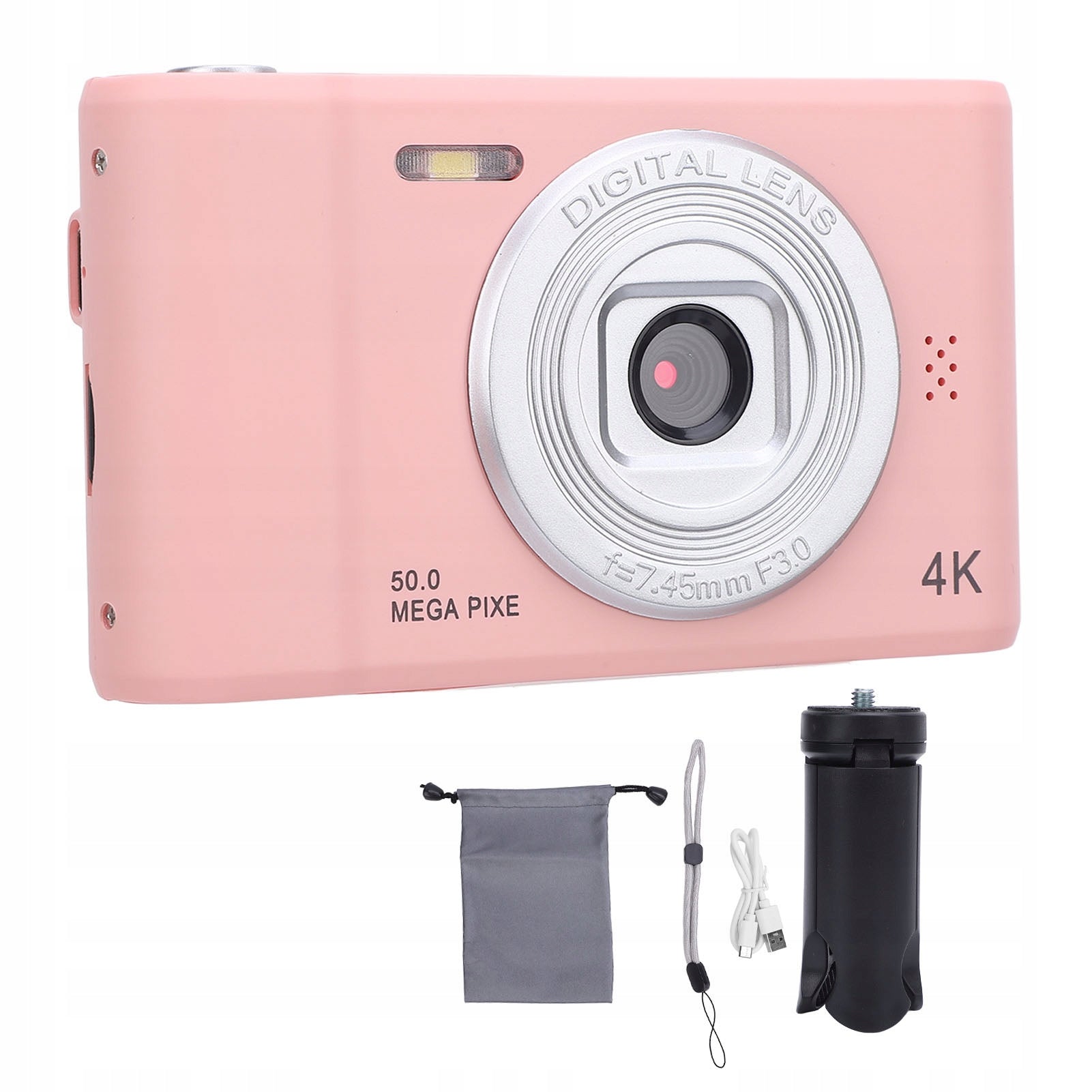 4K 50 MP 2,4 Digital Camera - Inch Color Screen 8x Zoom Anti Shake Q0 Model 1398FDEU