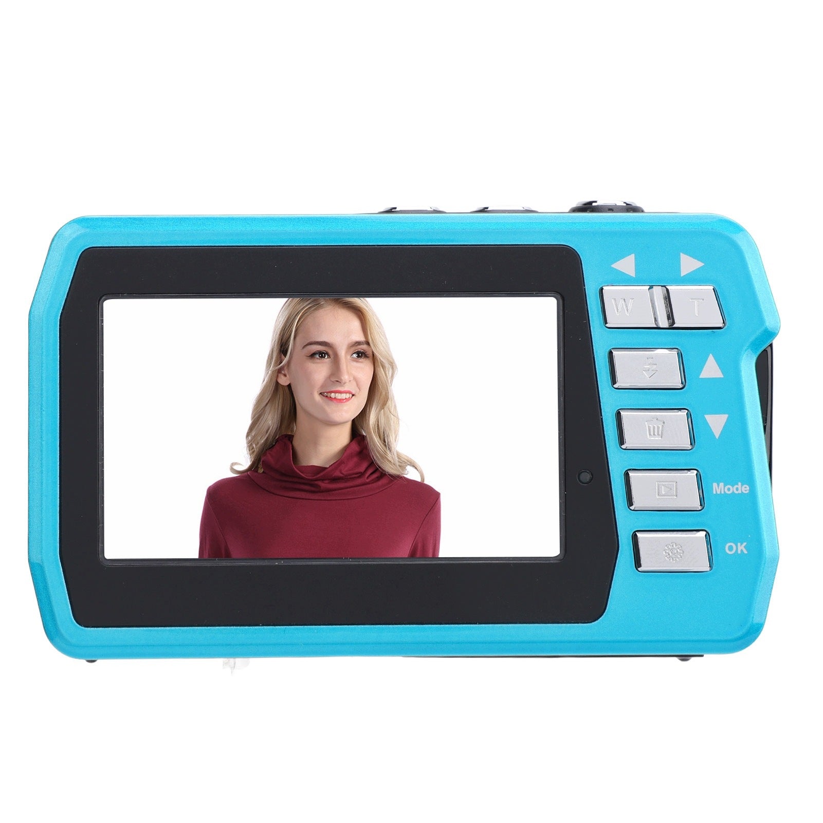 4K 56MP 16X Zoom Underwater Camera Dual Screens 1700mAh 10FT ZW Brand no brand
