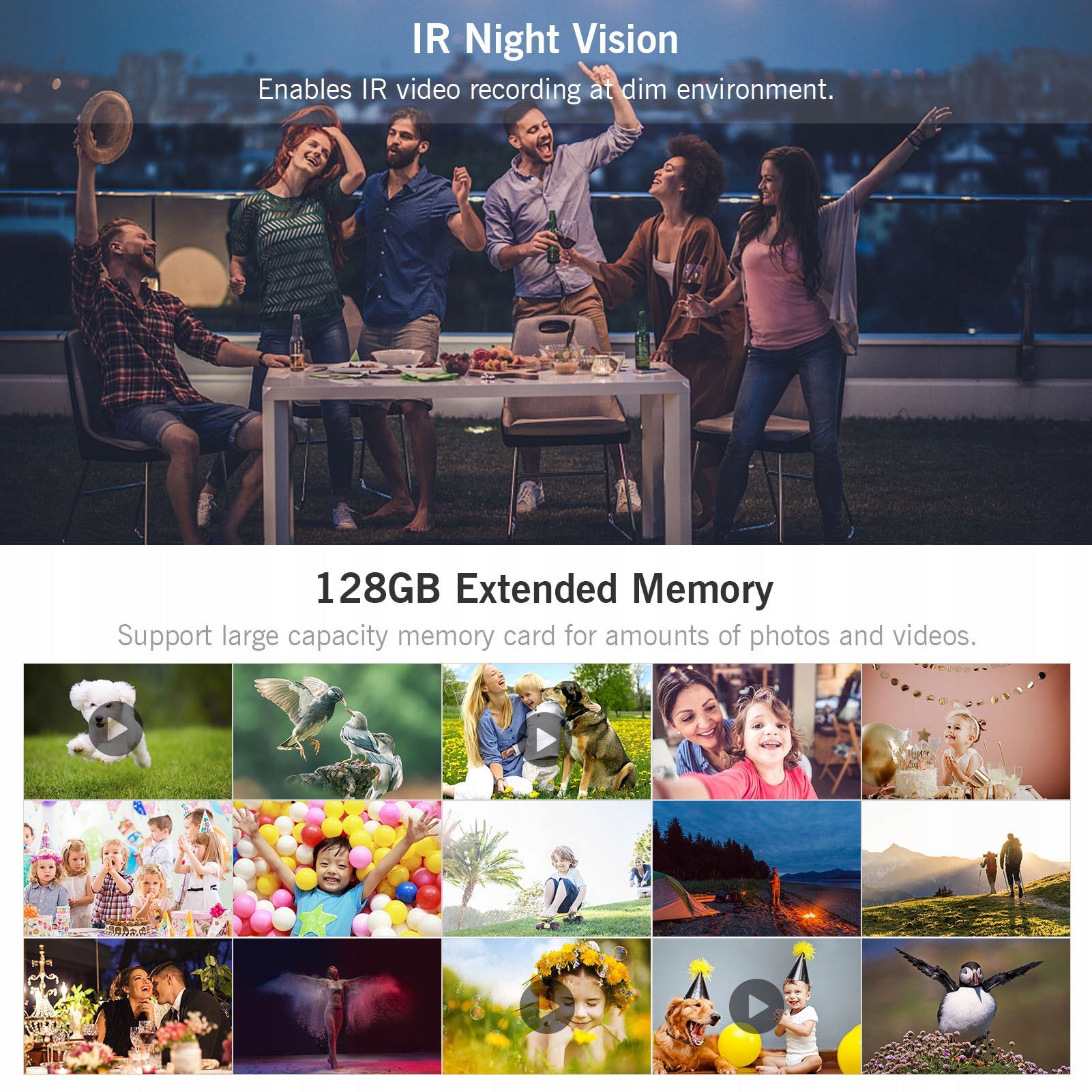 4K 60FPS HD Digital Video Camera DV Camera 48MP 16x Zoom 3 Inch RPM Brand Andoer