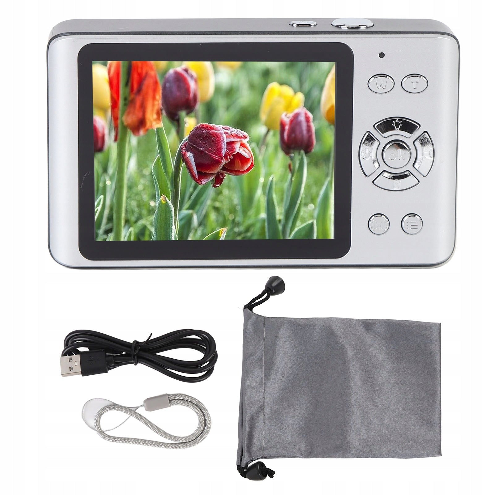 4K 64 MP Digital Camera with Auto Focus, Compact DK Camera Model 2874AUKQ