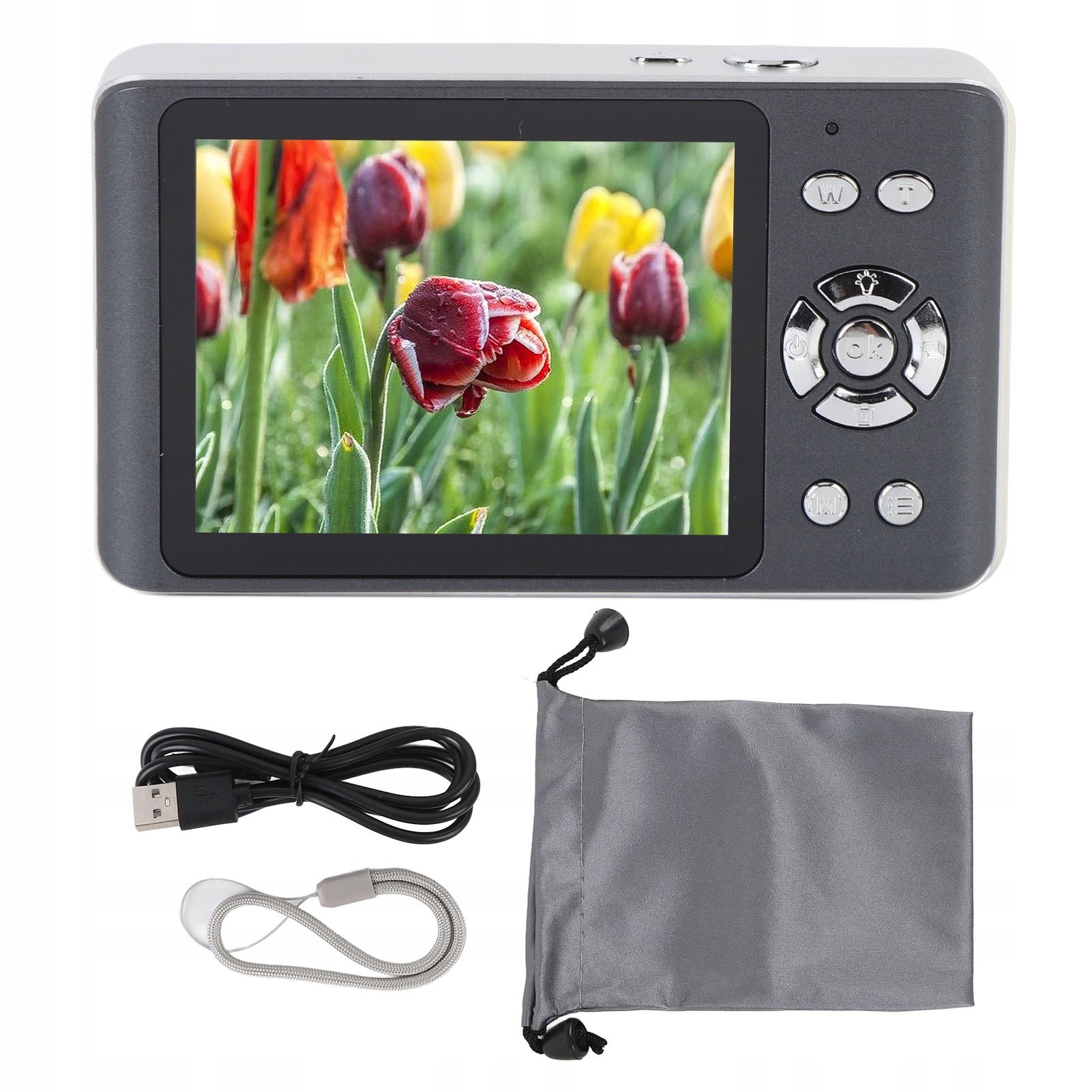 4K 64MP Autofocus Compact Digital Camera Point and Shooting with 18 2N