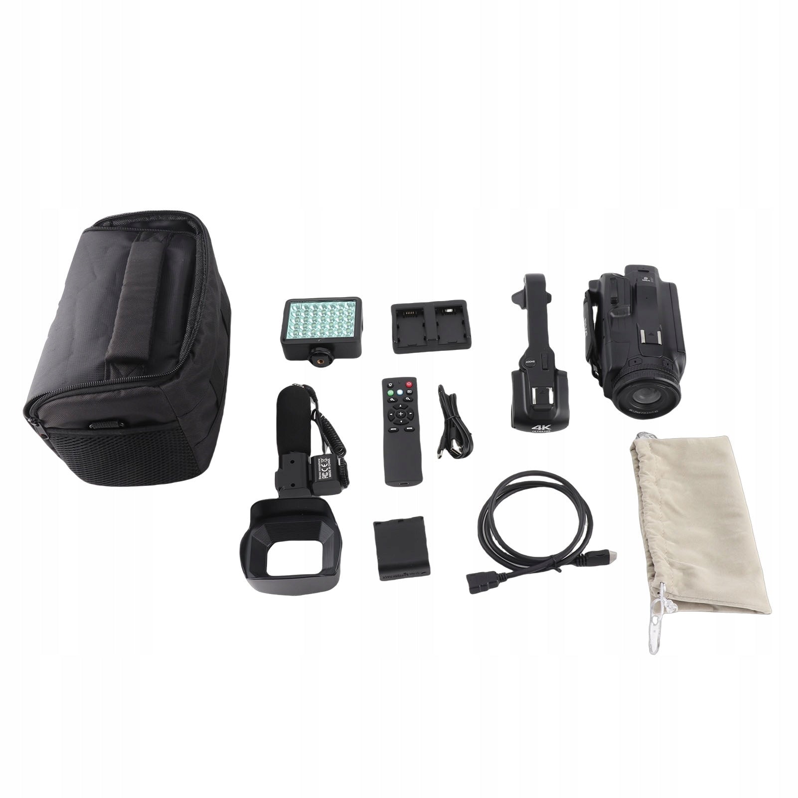 4K 64MP Camera 18x Digital Zoom 4 Inch Touch Screen OE Camera