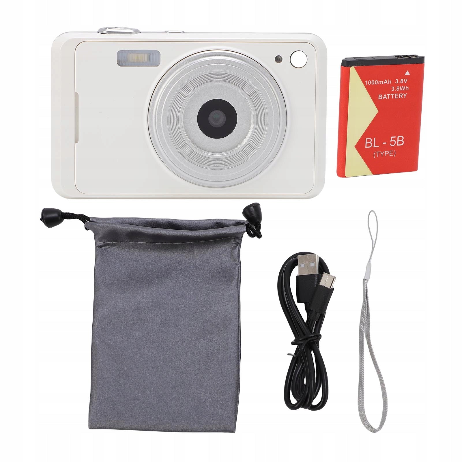 4K 64MP Digital Camera 16x Digital Zoom Auto Fococing 2,8 Inch 1E