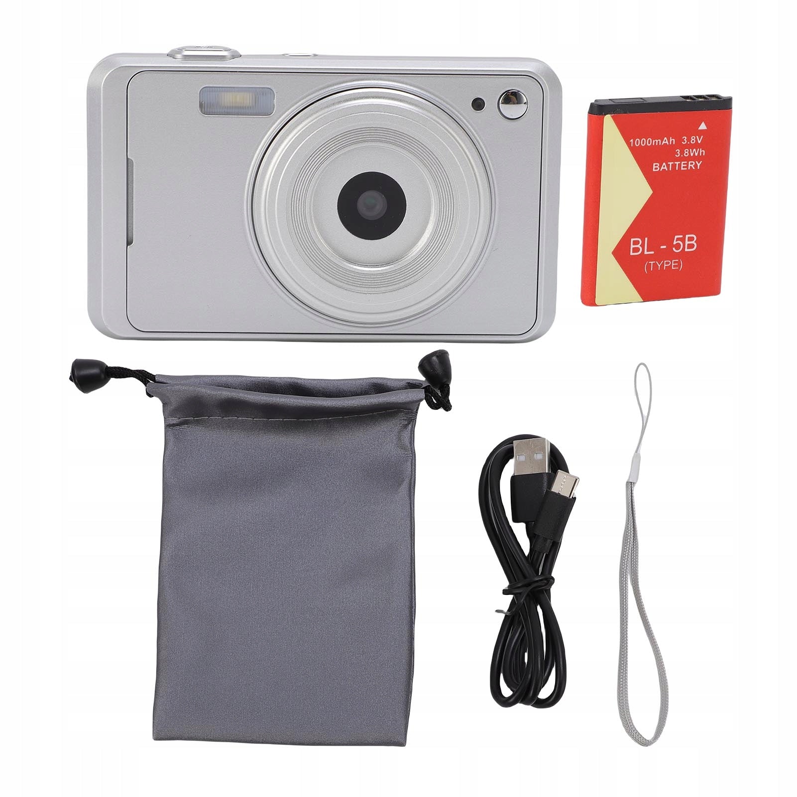 4K 64MP Digital Camera 16x Digital Zoom Auto Fococing 2,8 Inch MN Model 5667GSUB