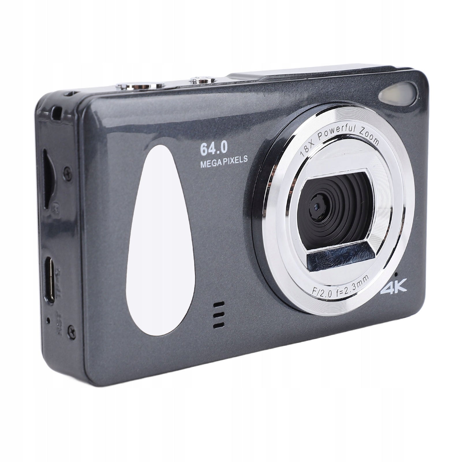 4K 64MP Digital Camera 18x Zoom Auto Focus Loop Recording 2,8 KW Brand no brand