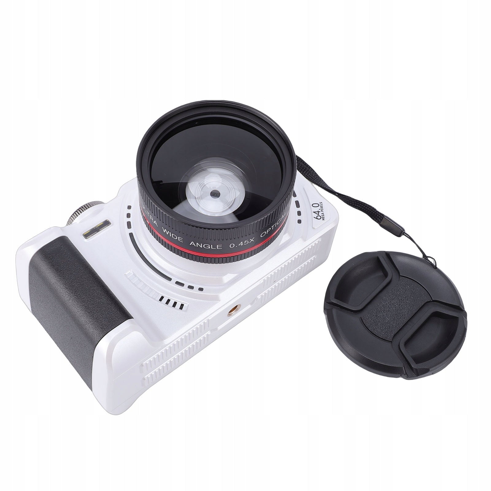 4K 64MP Digital Camera 3 Inch Flip Screen 18x Zoom with C0 Model 9229XBKW