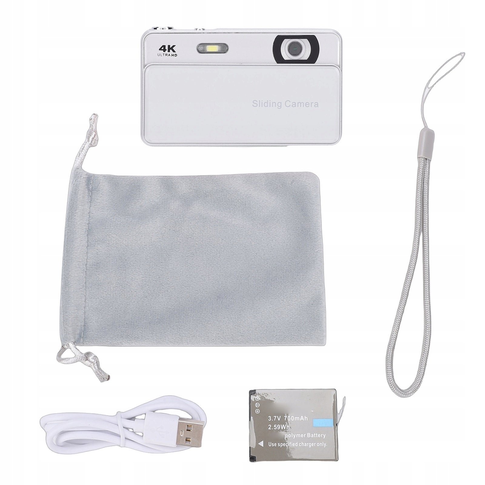 4K 64MP HD Sliding Digital Camera Automatic Focus JR Brand no brand