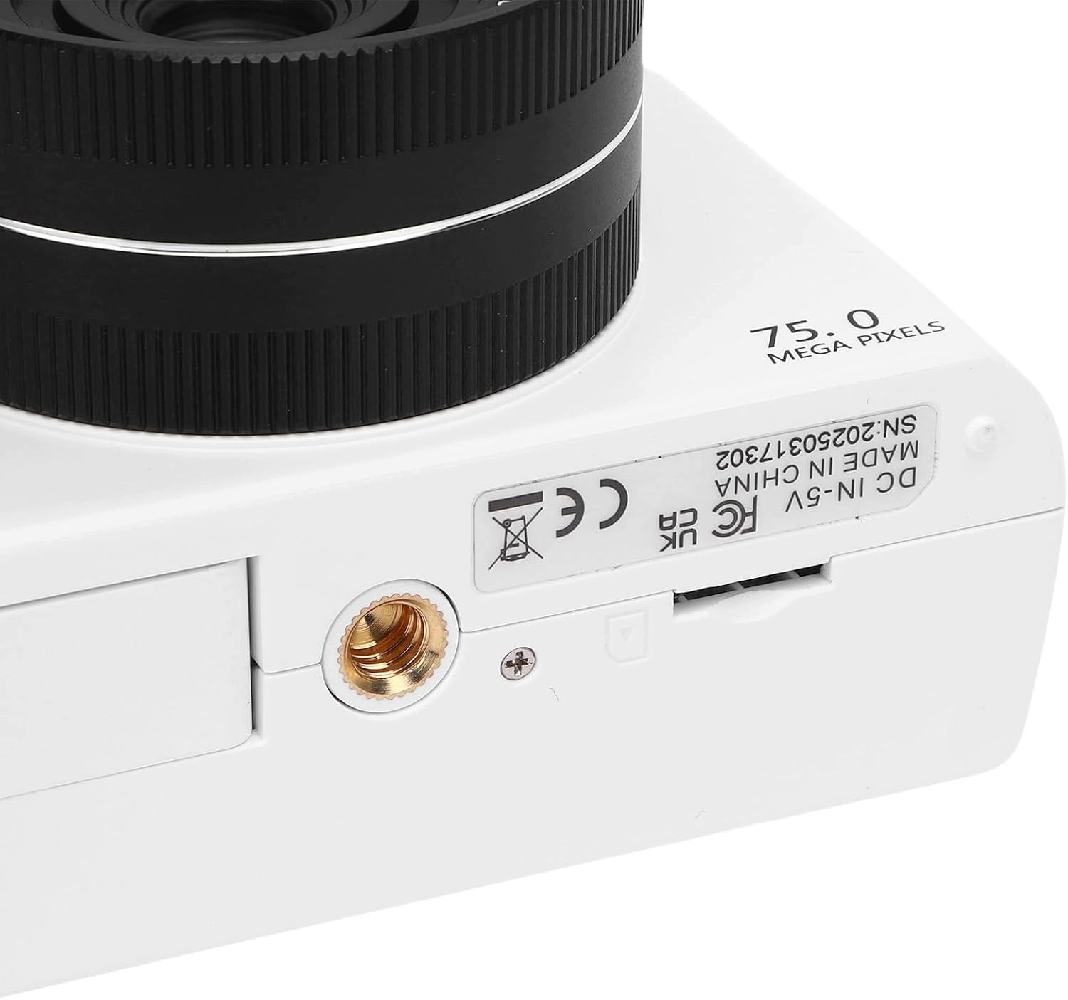 4K 75MP Digital Camera, 18x Digital Zoom Compact Packaging status original