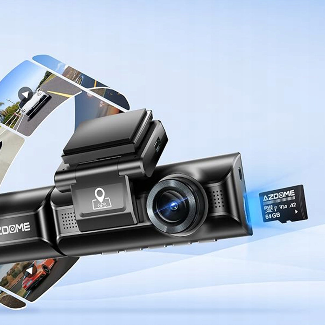 4K Car Camera Front Rear Reversing WiFi GPS Video Recorder M330 Max Model 569496588