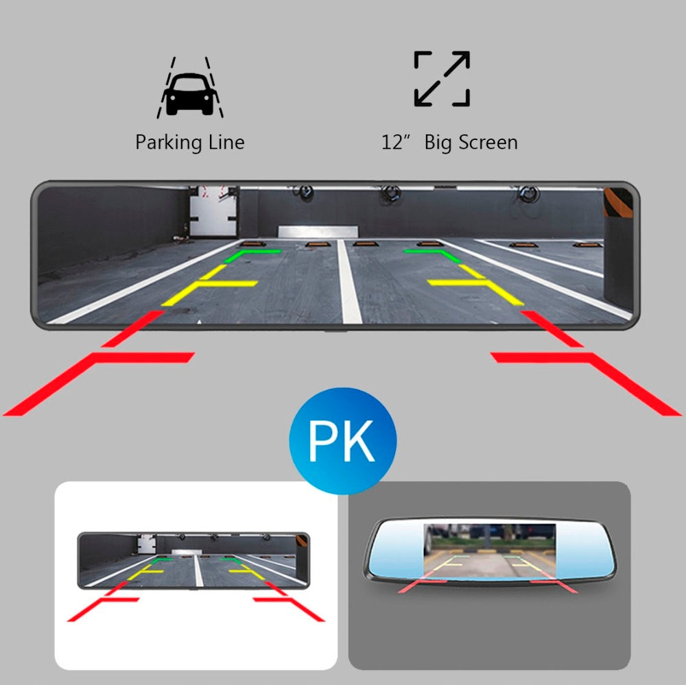 4K DVR Mirror WiFi GPS Reversing Camera Brand Home Automation