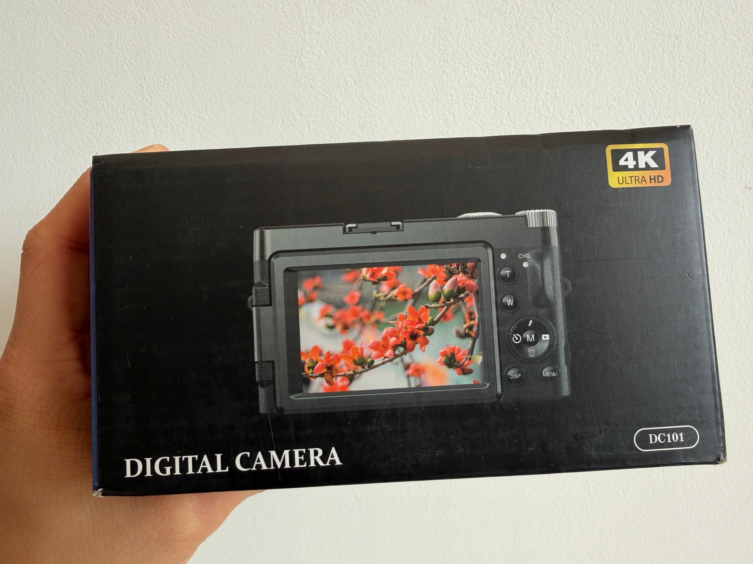 4K Digital Camera, 48 MP, 16x Auto Focus, Digital Zoom, 3 Inch Screen Manufacturer code DC101