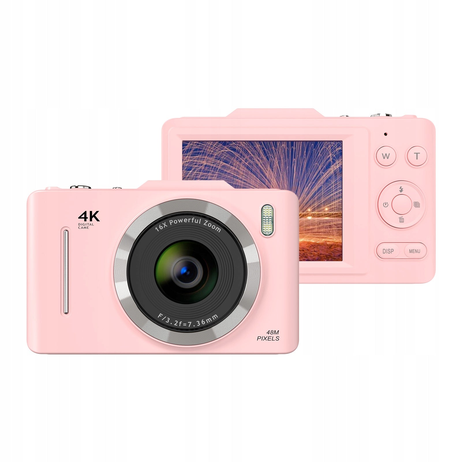 4K Digital Camera 48MP Portable Digital Video Camera 2,8 Inch IPS 7I Brand no brand
