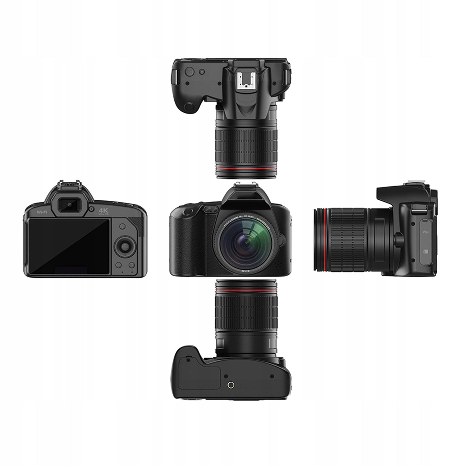 4K Digital Camera 64MP Digital Video Camera Dual Lens 51 Manufacturer code AG250803009373