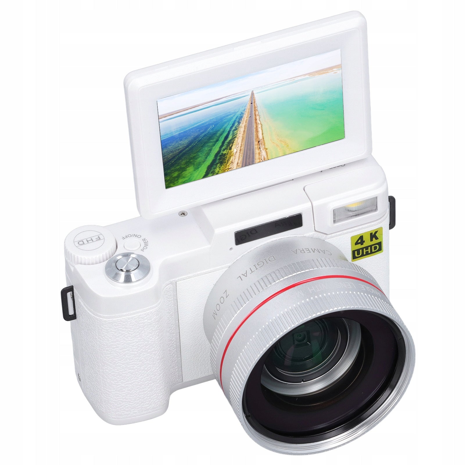 4K Digital Camera Face Detection Auto Focus Anti Shake 48 MP Camera 2Y