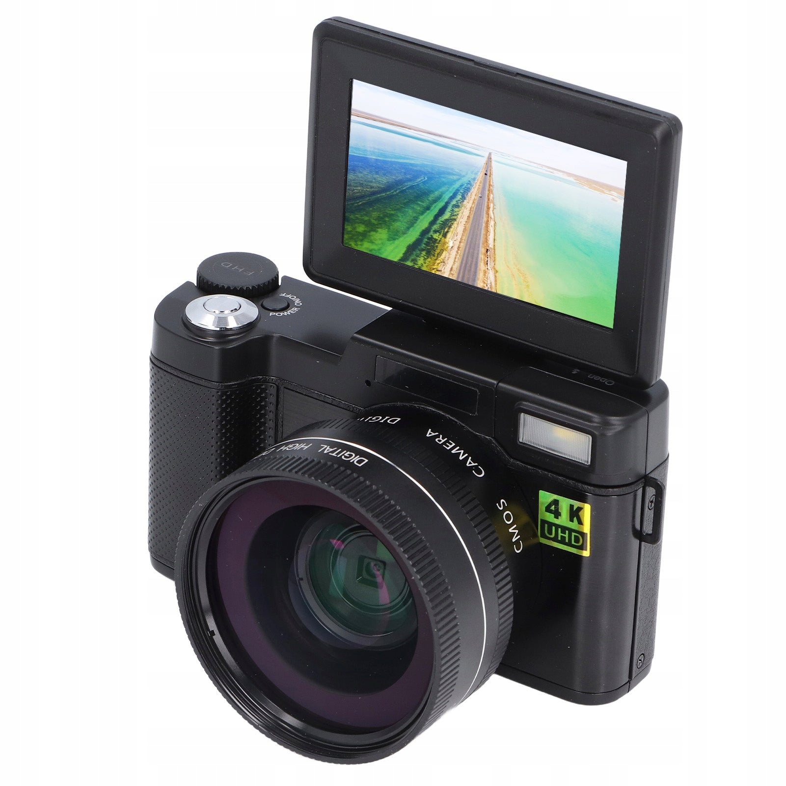 4K Digital Camera Face Detection Auto Focus Anti Shake 48 MP HD Camera Brand no brand