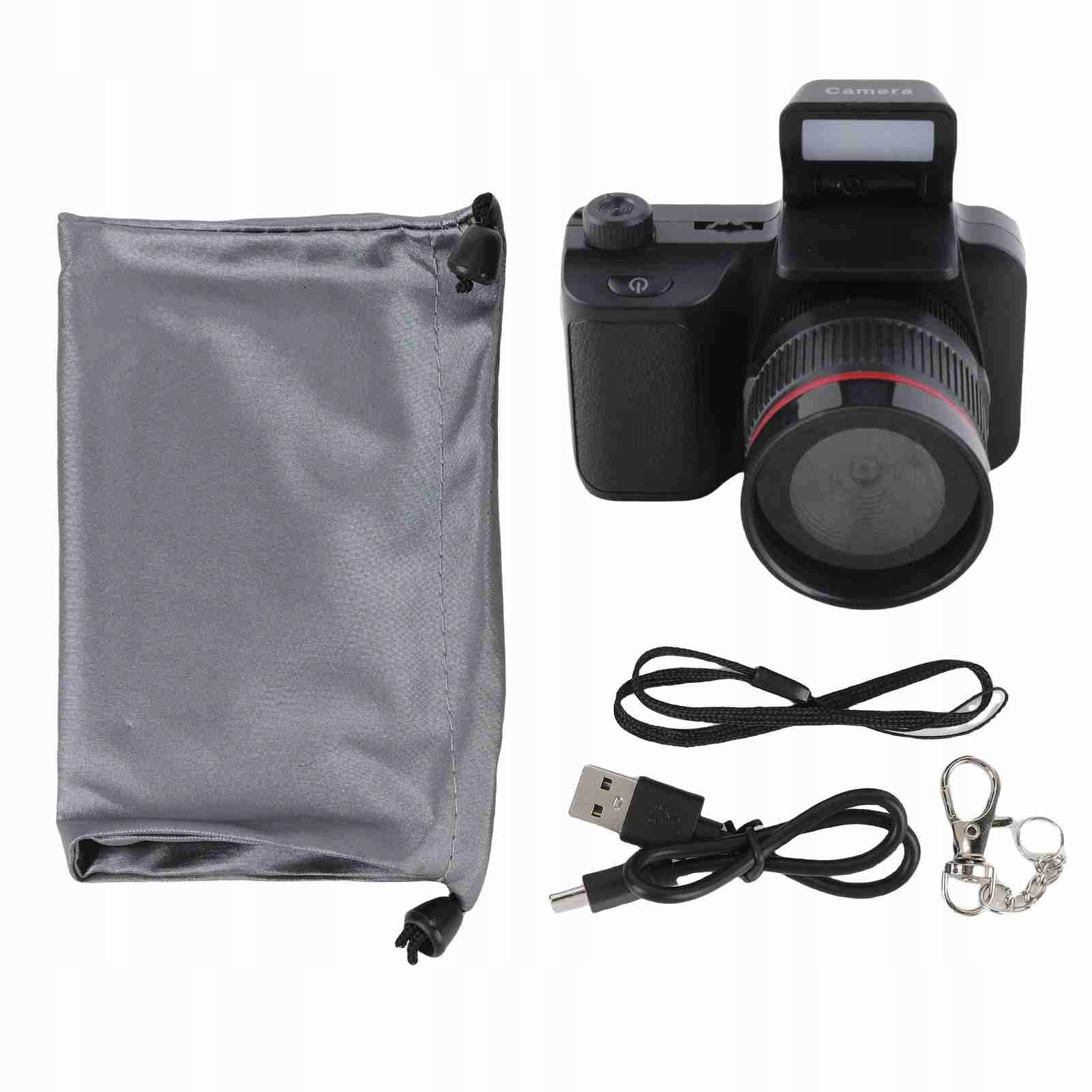 4K Digital Camera With 180° 2,2 Inch LED Light B8 Screen