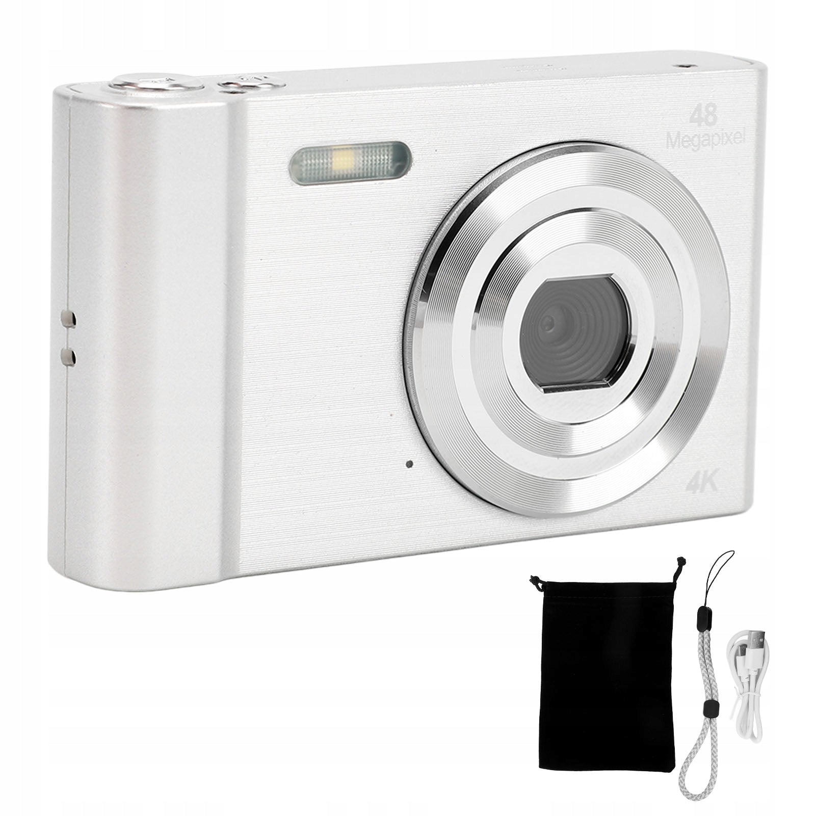 4K Digital Camera for Teens Children 48MP 1080P HD 2,4 Inch D6